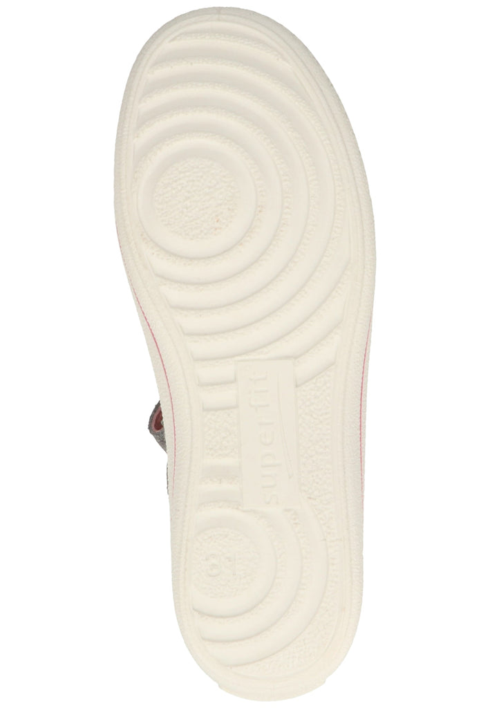 Superfit Ballerinas Veloursleder Hellgrau - surf4shoes