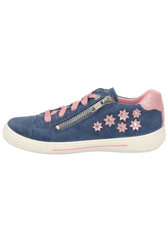 Superfit Sneaker Veloursleder Blau - surf4shoes