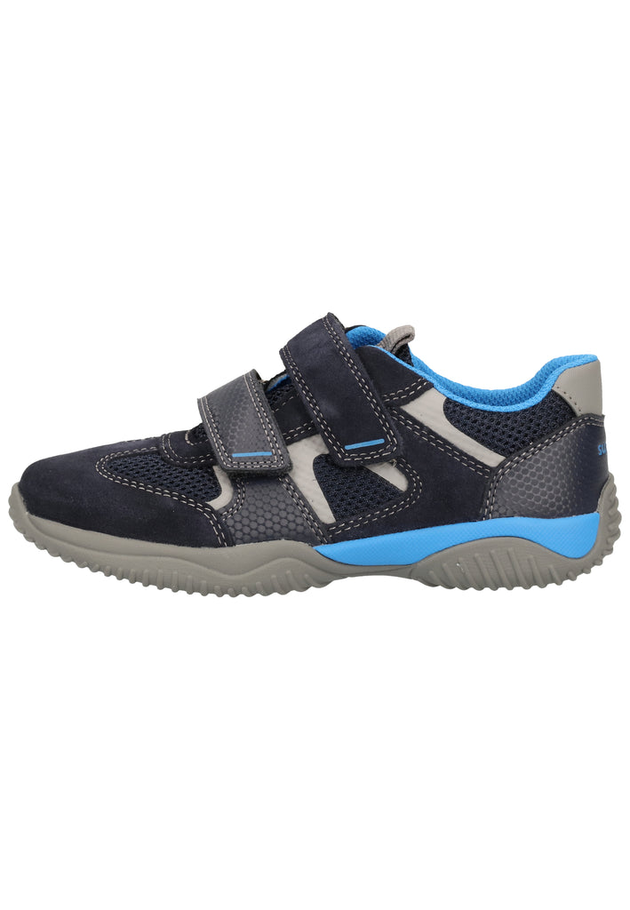 Superfit Sneaker Veloursleder/Textil Blau - surf4shoes