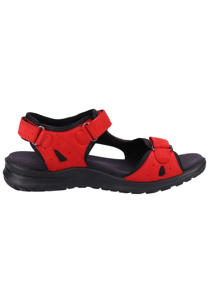 Legero Sandalen Nubukleder Rot - surf4shoes