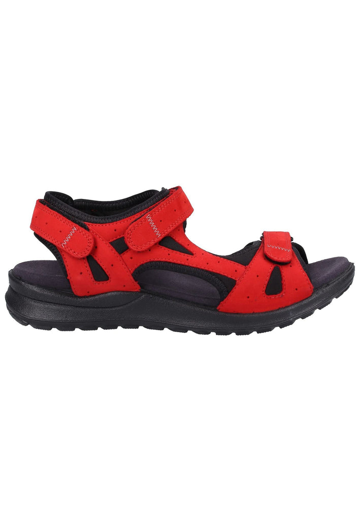 Legero Sandalen Nubukleder Rot - surf4shoes