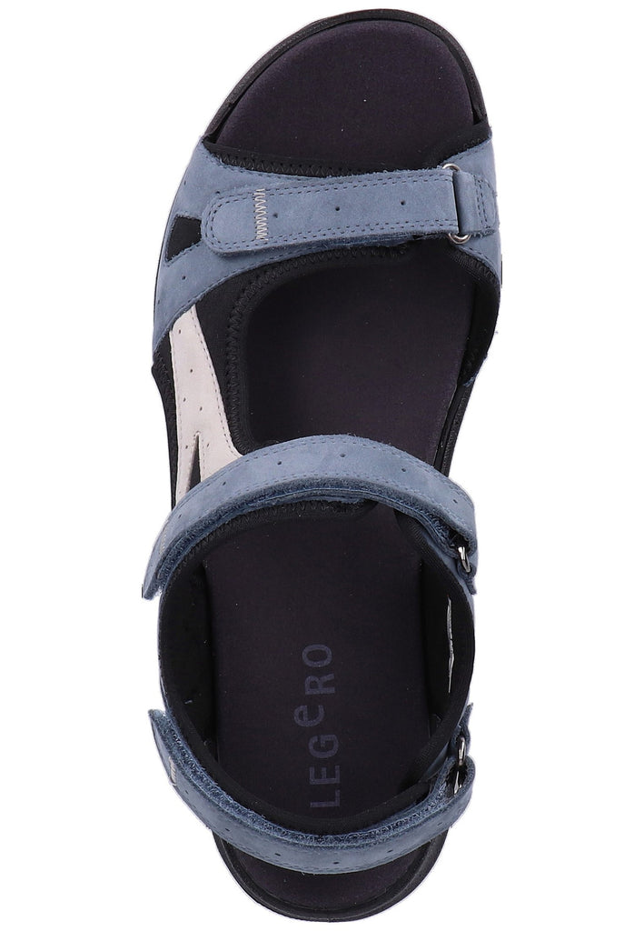 Legero Sandalen Nubukleder Blau - surf4shoes
