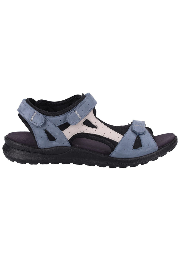 Legero Sandalen Nubukleder Blau - surf4shoes