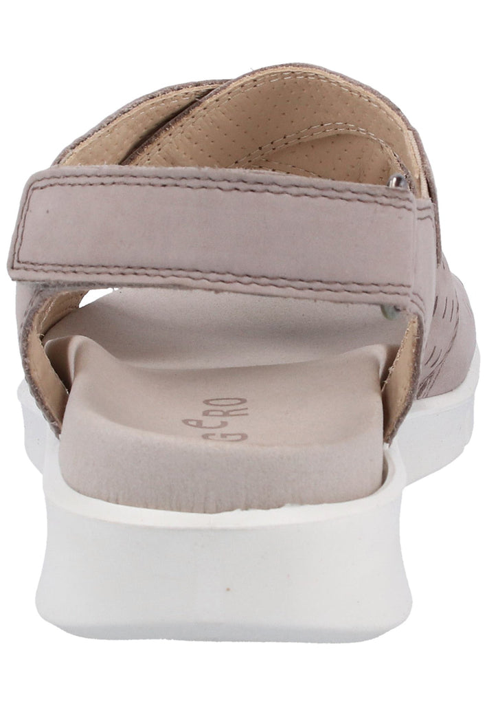 Legero Sandalen Nubukleder Grau - surf4shoes