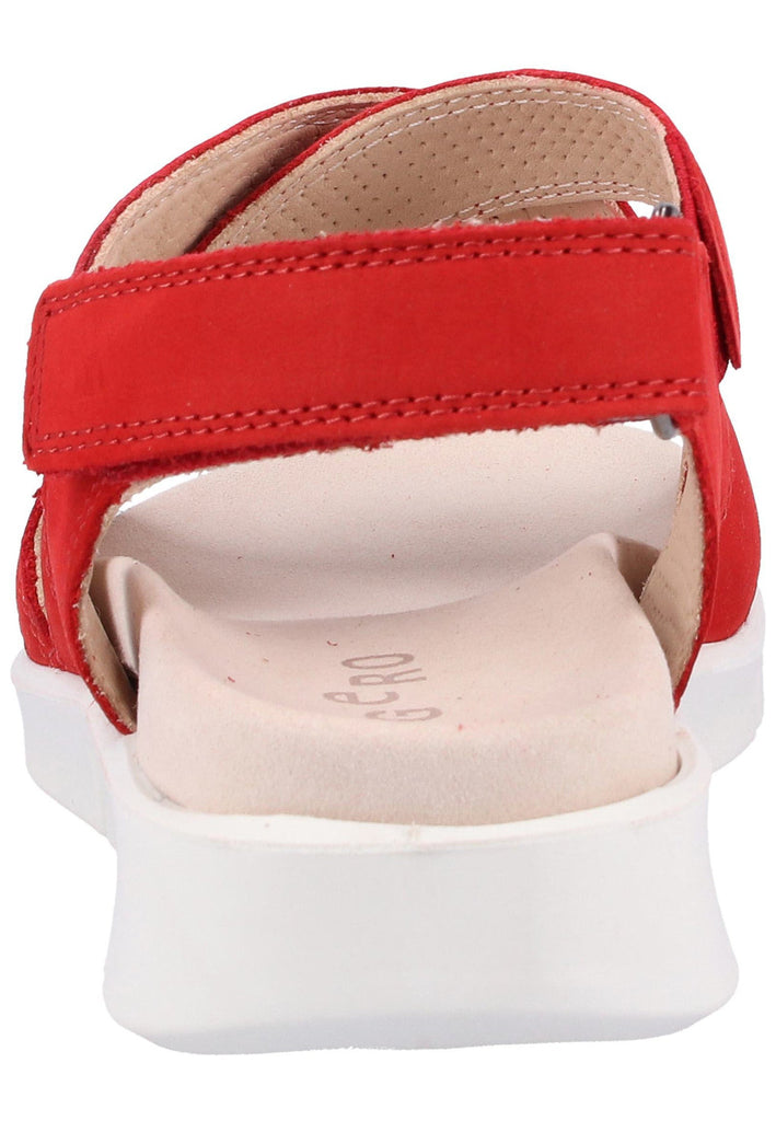 Legero Sandalen Nubukleder Rot - surf4shoes