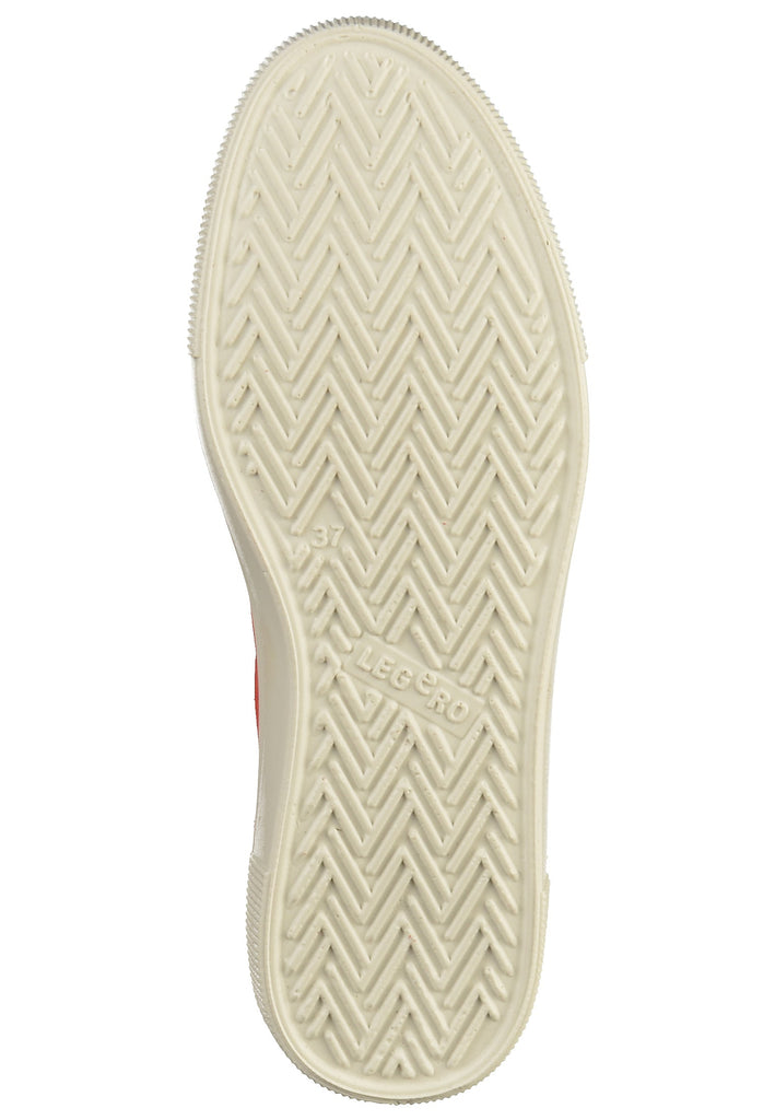 Legero Sneaker Veloursleder Rot - surf4shoes