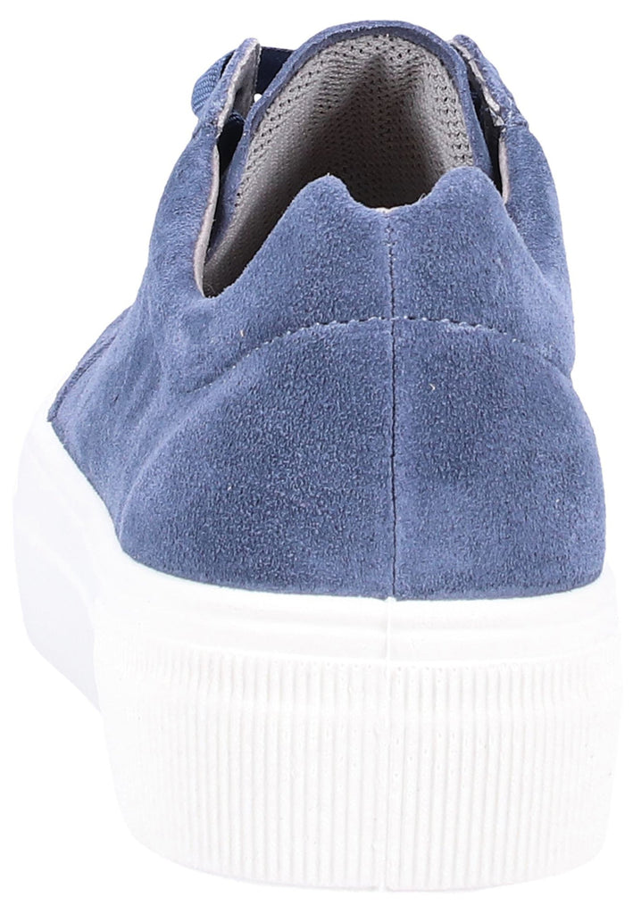 Legero Sneaker Veloursleder Blau - surf4shoes