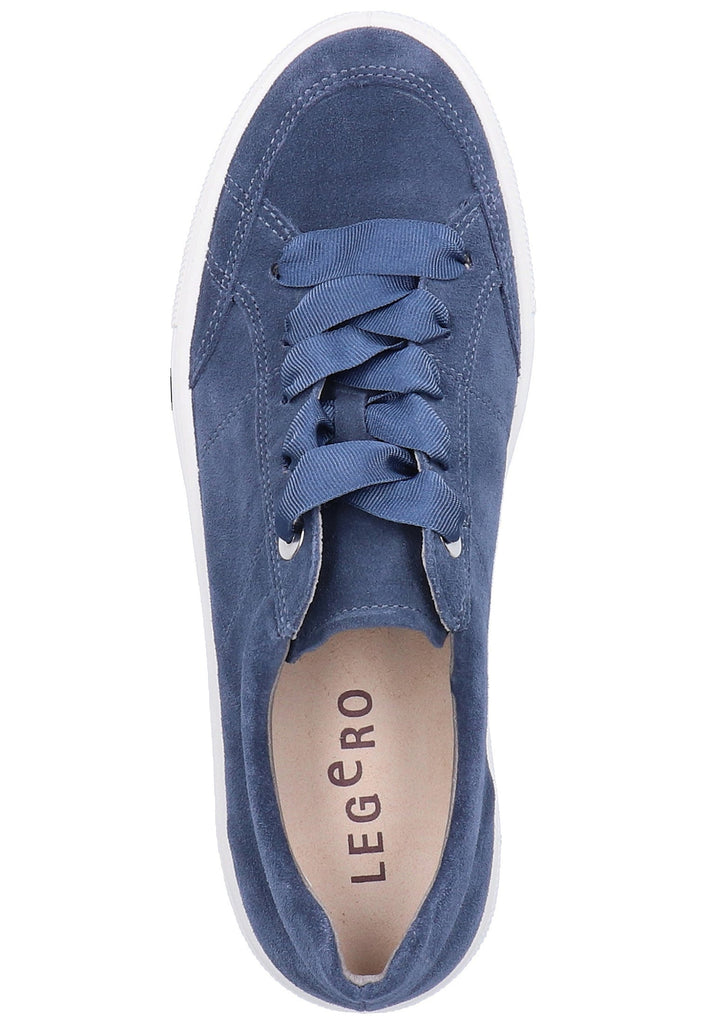 Legero Sneaker Veloursleder Blau - surf4shoes