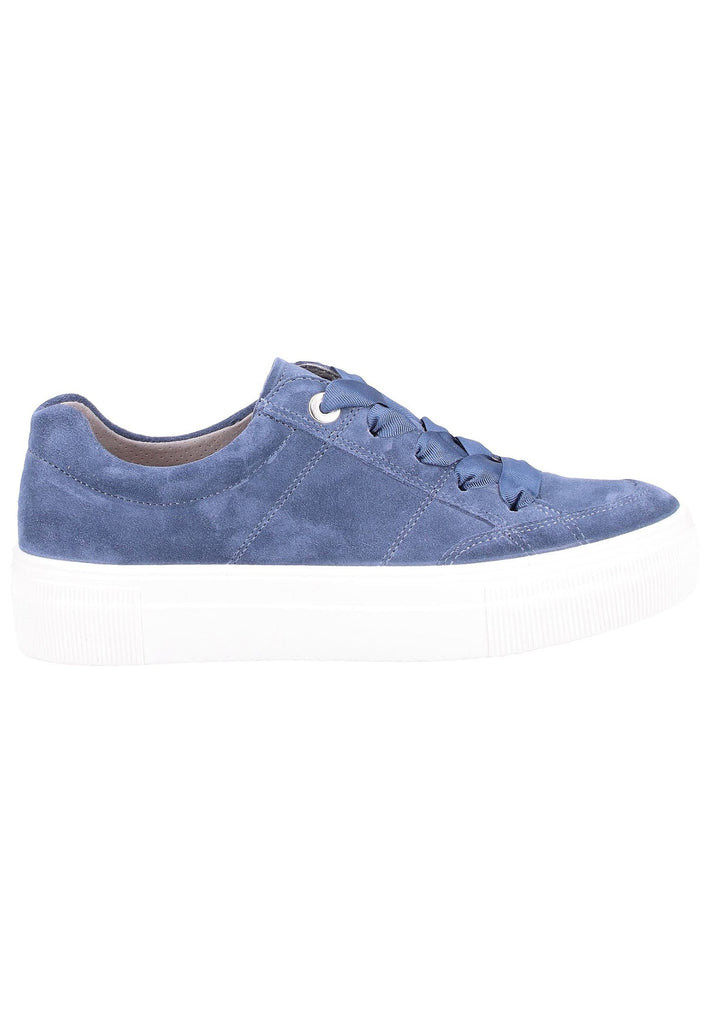 Legero Sneaker Veloursleder Blau - surf4shoes