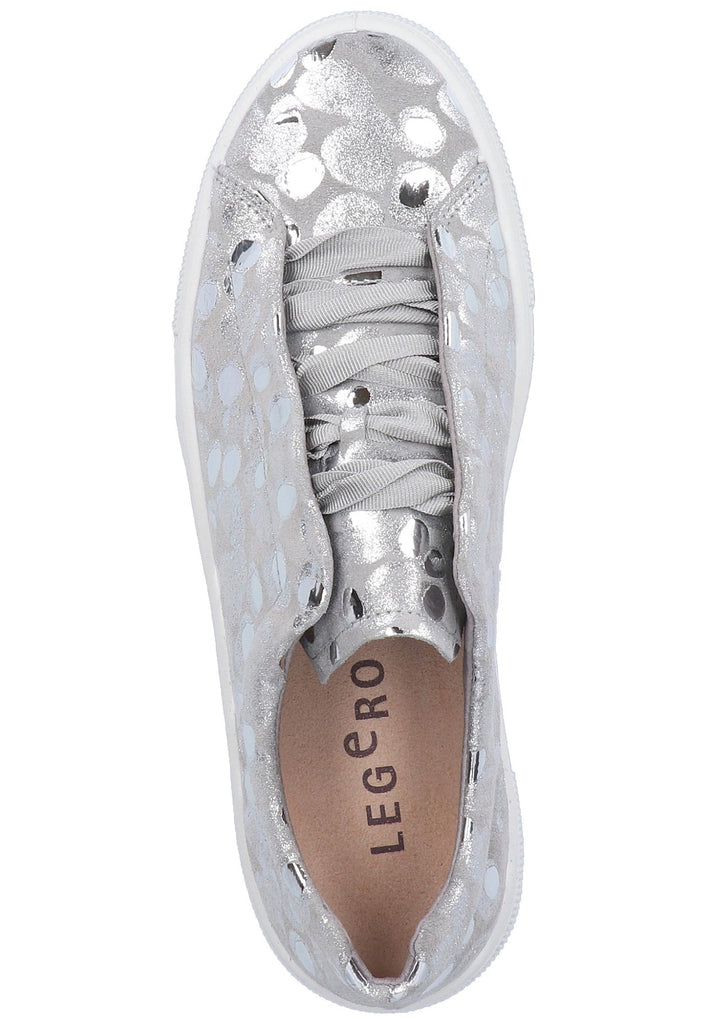 Legero Sneaker Leder Silber - surf4shoes