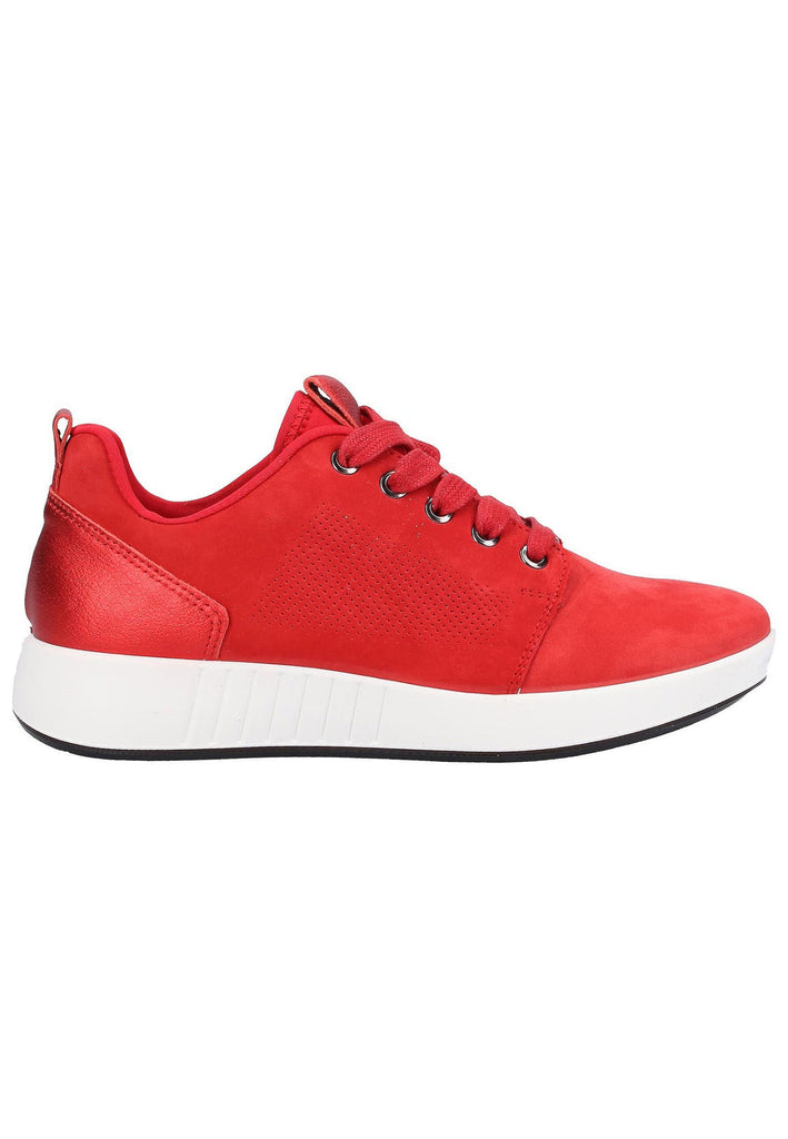 Legero Sneaker Nubukleder Rot - surf4shoes