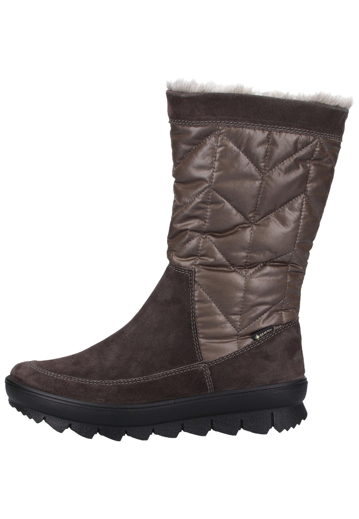 Legero Stiefel Veloursleder/Textil Grau Warmfutter - surf4shoes
