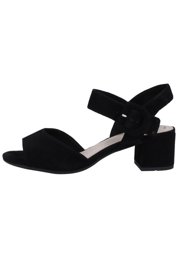 Jana Sandalen Leder Schwarz - surf4shoes