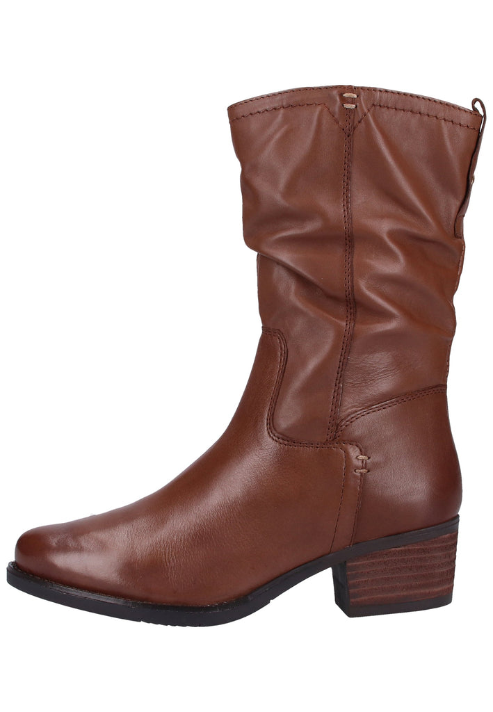 Jana Stiefel Nappaleder Cognac - surf4shoes