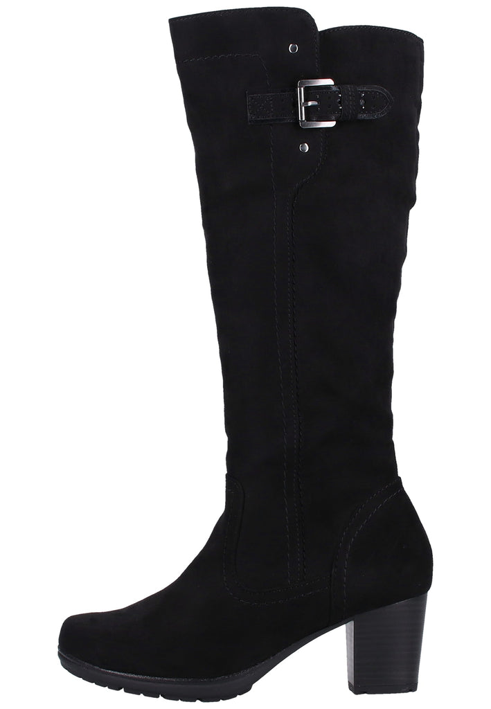 Jana Stiefel Textil Schwarz Warmfutter - surf4shoes
