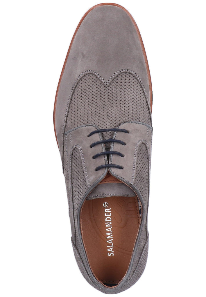 Salamander Businessschuhe Nubukleder Lila - surf4shoes