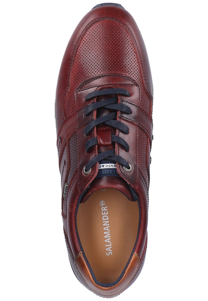 Salamander Sneaker Glattleder Rot - surf4shoes