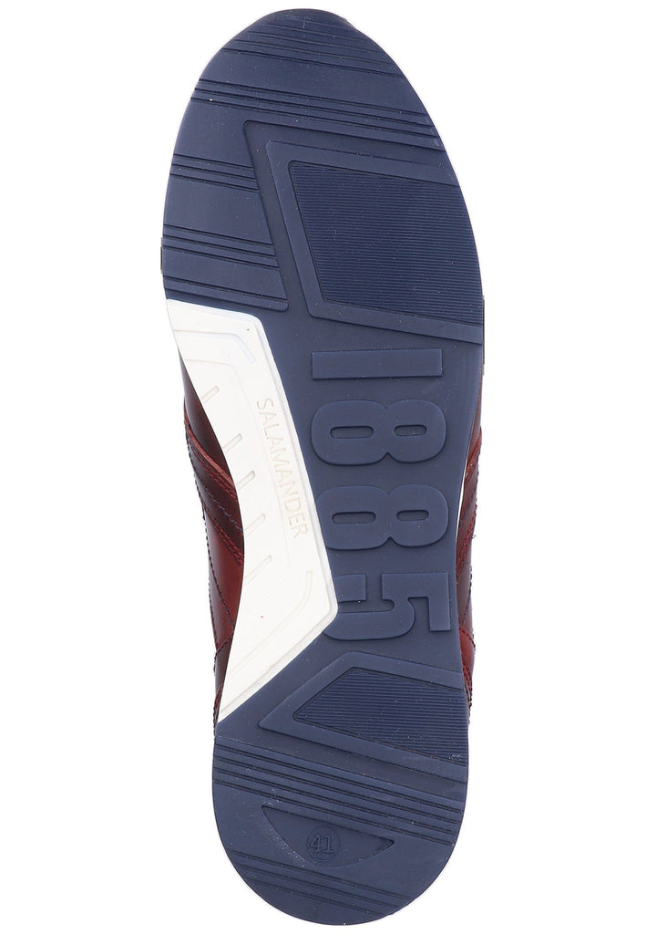 Salamander Sneaker Glattleder Rot - surf4shoes