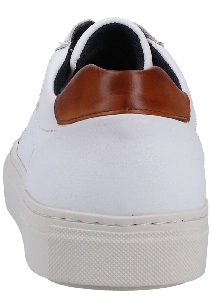 Salamander Sneaker Glattleder Weiß/Braun - surf4shoes