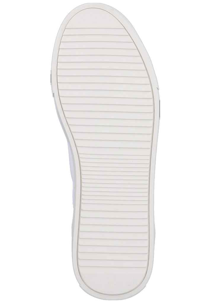 Salamander Sneaker Glattleder Weiß/Braun - surf4shoes