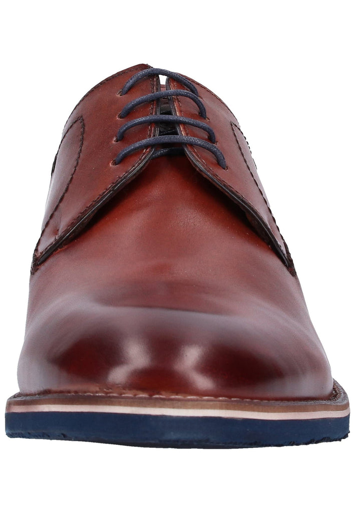 Salamander Businessschuhe Glattleder Braun/Blau - surf4shoes