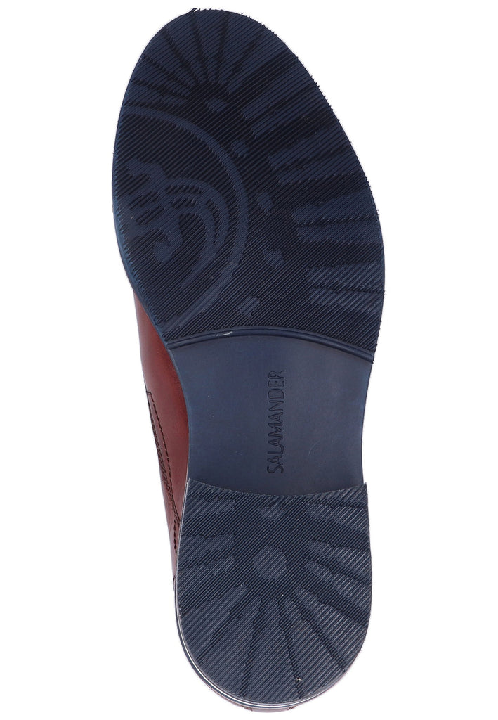 Salamander Businessschuhe Glattleder Braun/Blau - surf4shoes