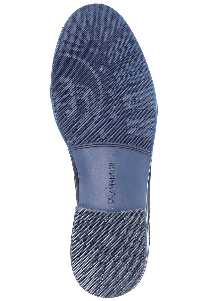 Salamander Businessschuhe Veloursleder Navy - surf4shoes