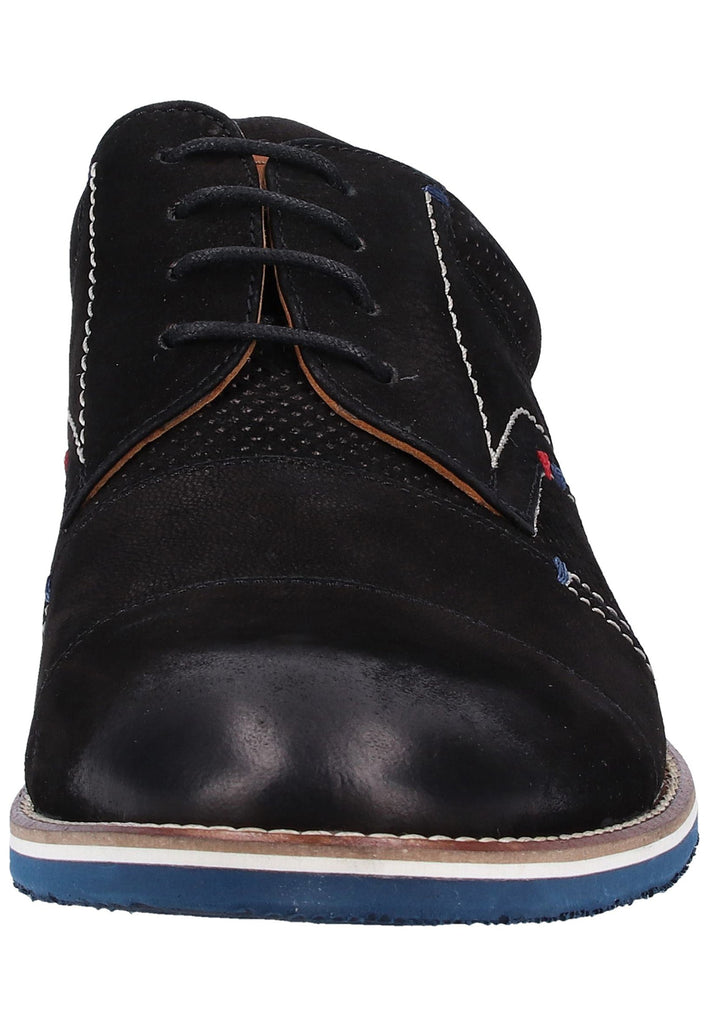 Salamander Businessschuhe Nubukleder Schwarz - surf4shoes