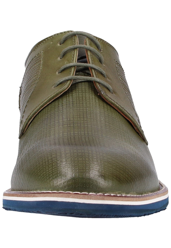 Salamander Businessschuhe Glattleder Grün - surf4shoes