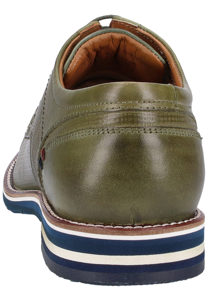 Salamander Businessschuhe Glattleder Grün - surf4shoes