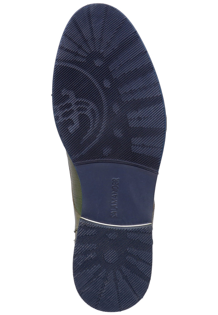 Salamander Businessschuhe Glattleder Grün - surf4shoes
