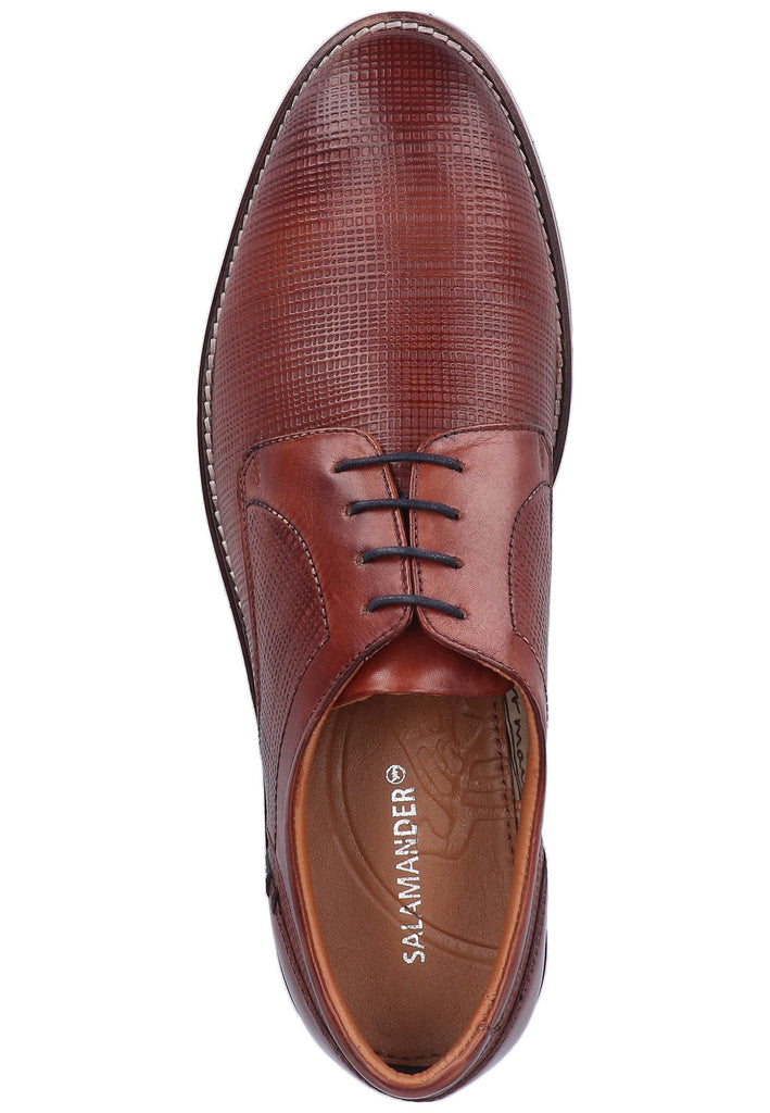 Salamander Businessschuhe Glattleder Braun - surf4shoes