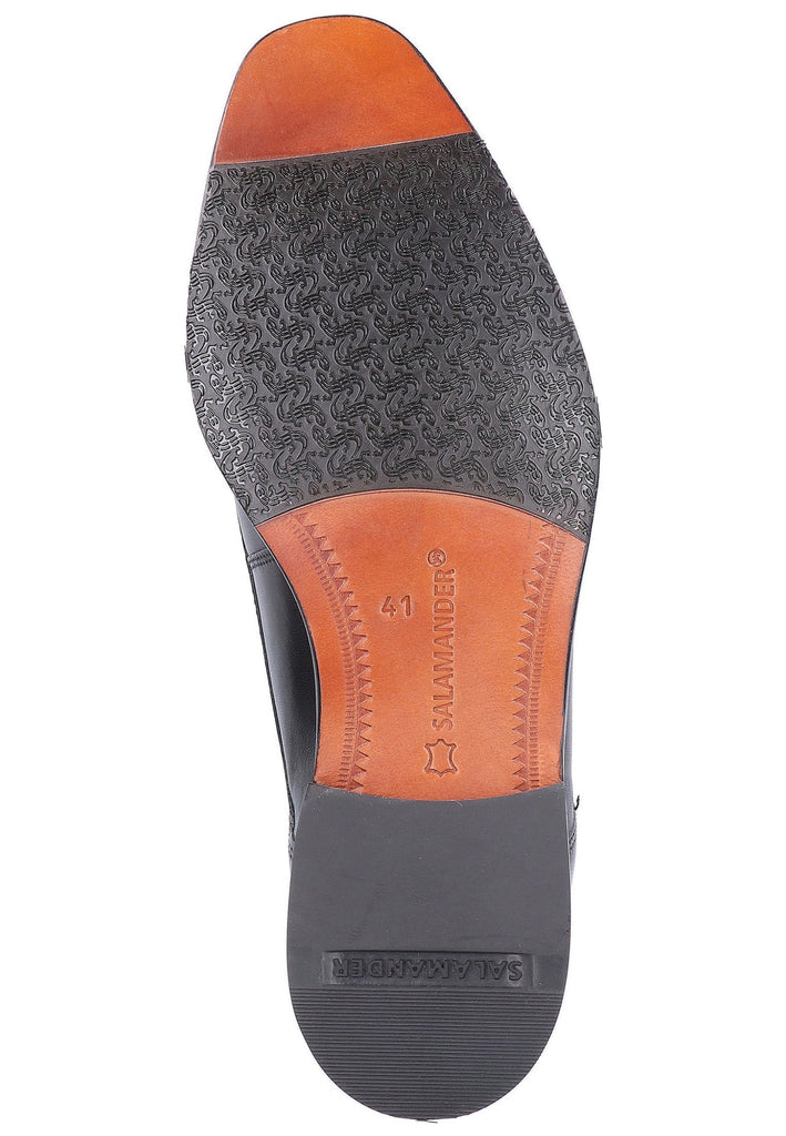 Salamander Businessschuhe Glattleder Schwarz - surf4shoes