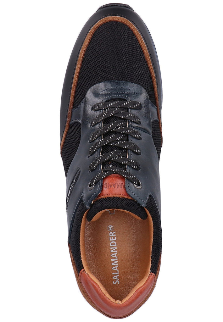 Salamander Stiefelette Veloursleder Blau - surf4shoes