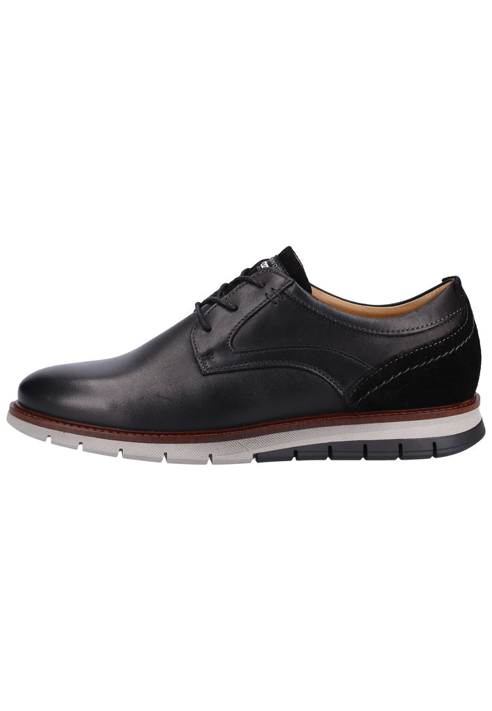 Salamander Sneaker Leder Schwarz - surf4shoes