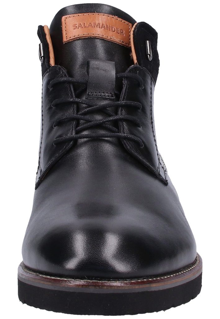 Salamander Stiefelette Leder Schwarz Warmfutter - surf4shoes