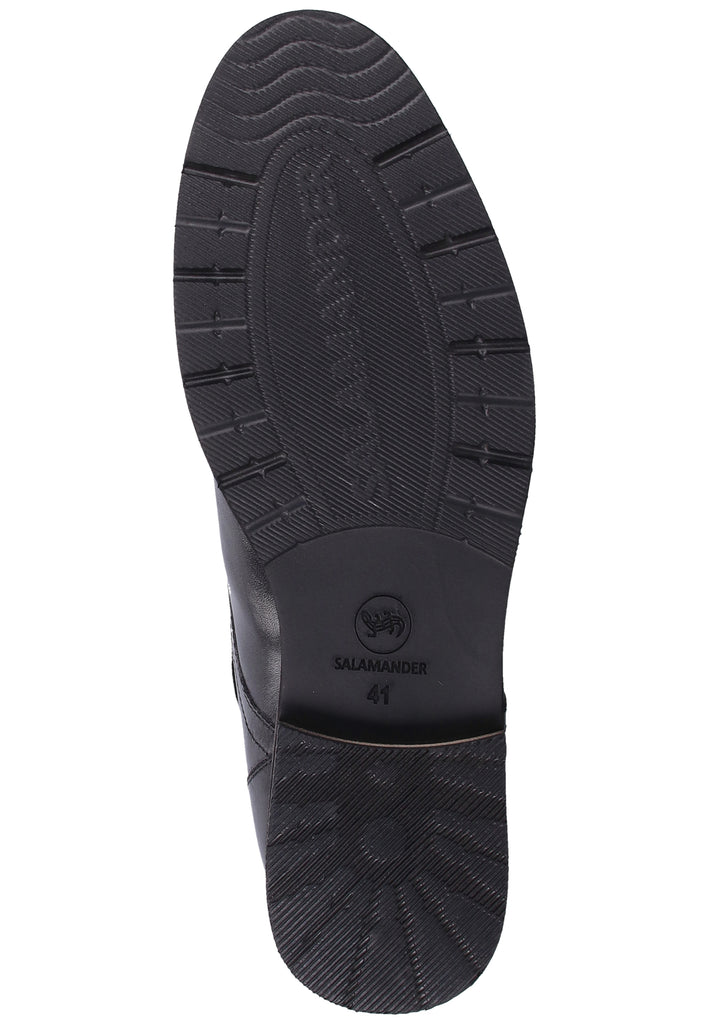 Salamander Stiefelette Leder Schwarz Warmfutter - surf4shoes