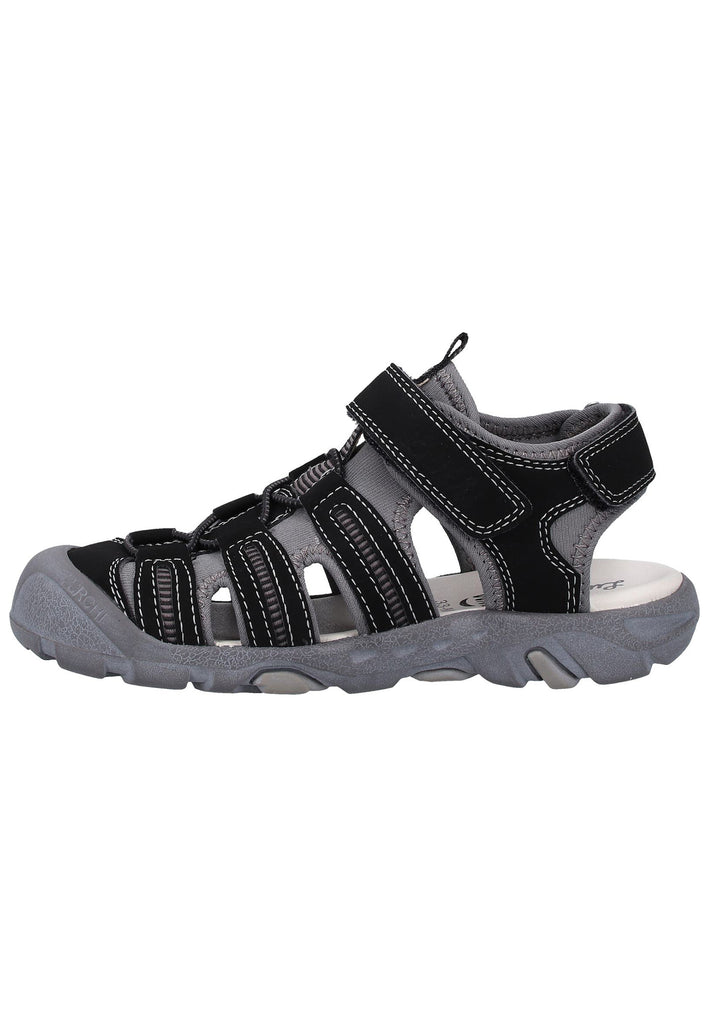 Lurchi Wanderschuhe Lederimitat Schwarz - surf4shoes
