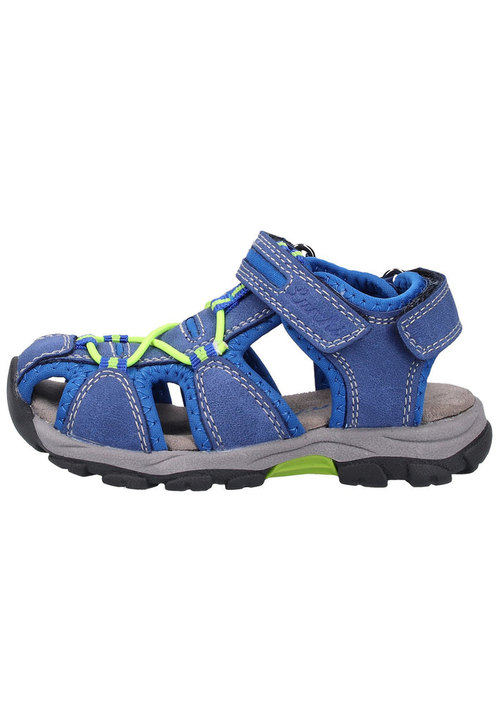 Lurchi Wanderschuhe Lederimitat Blau - surf4shoes