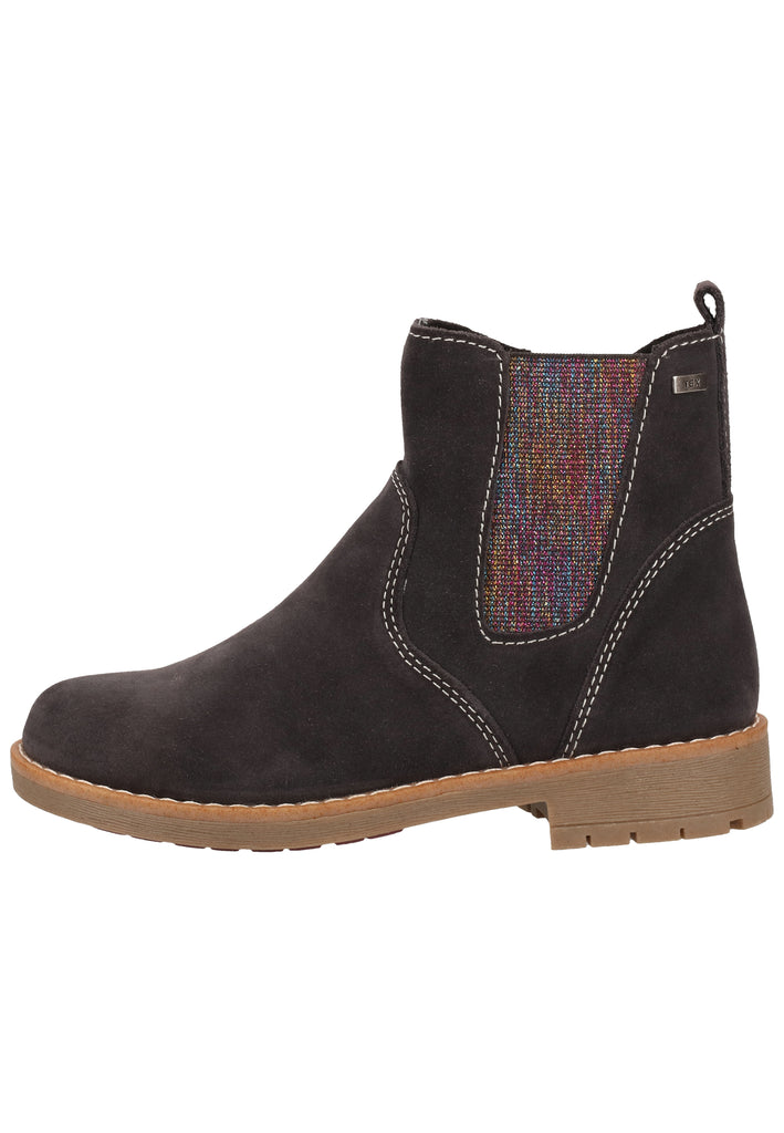 Lurchi Stiefelette Veloursleder Grau - surf4shoes