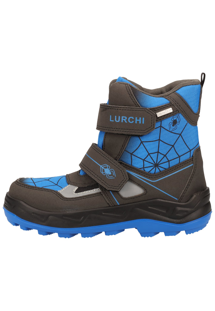 Lurchi Stiefel Lederimitat/Textil Schwarz Warmfutter - surf4shoes