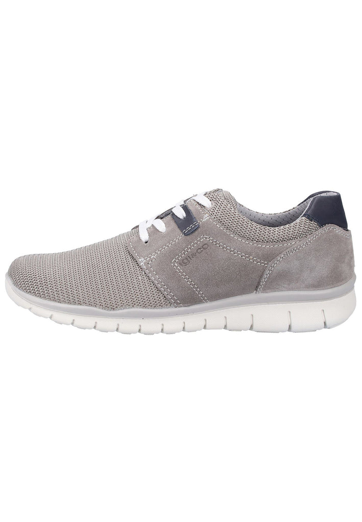 IGI&CO Halbschuhe Veloursleder/Mesh Hellgrau - surf4shoes