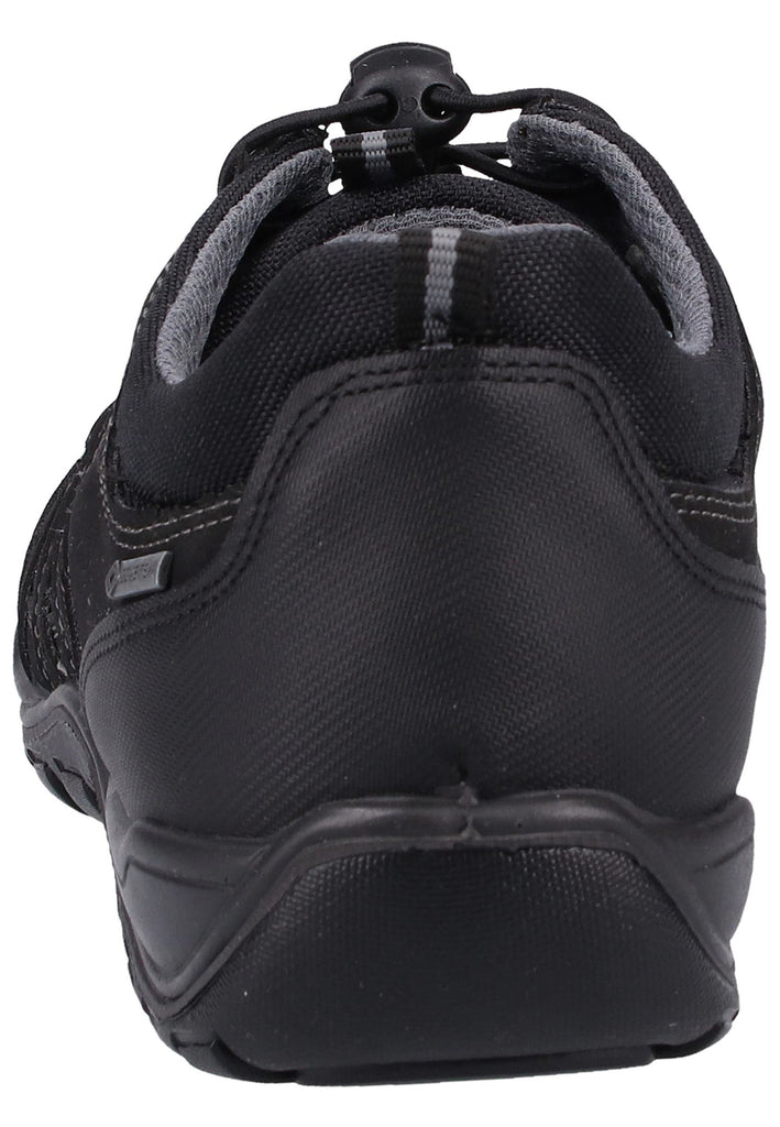 IGI&CO Sneaker Nubukleder/Textil Schwarz - surf4shoes
