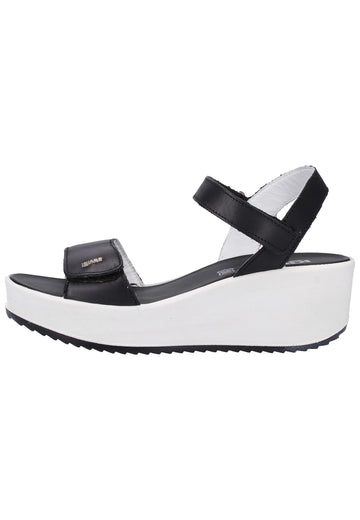 IGI&CO Sandalen Leder Schwarz - surf4shoes