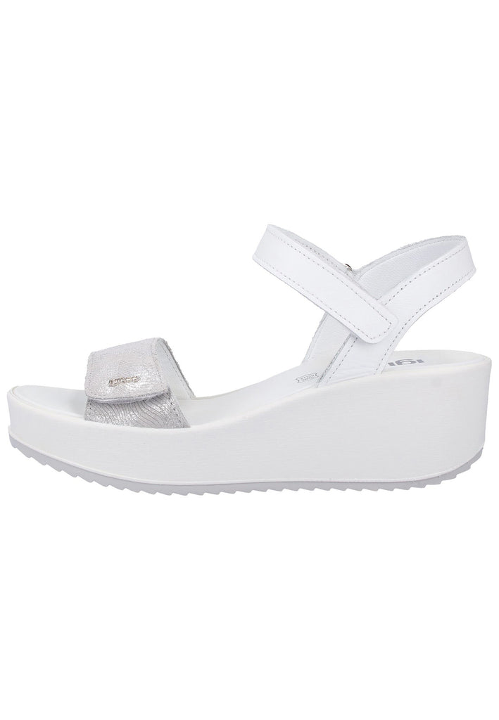 IGI&CO Sandalen Veloursleder Hellgrau - surf4shoes