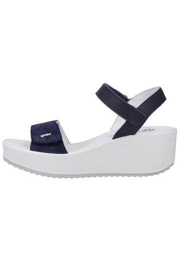 IGI&CO Sandalen Veloursleder Blau - surf4shoes
