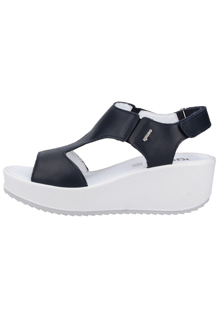 IGI&CO Sandalen Leder Blau - surf4shoes