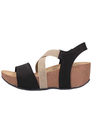 IGI&CO Sandalen Nubukleder Schwarz - surf4shoes
