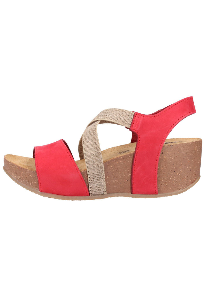 IGI&CO Sandalen Nubukleder/Textil Rot - surf4shoes