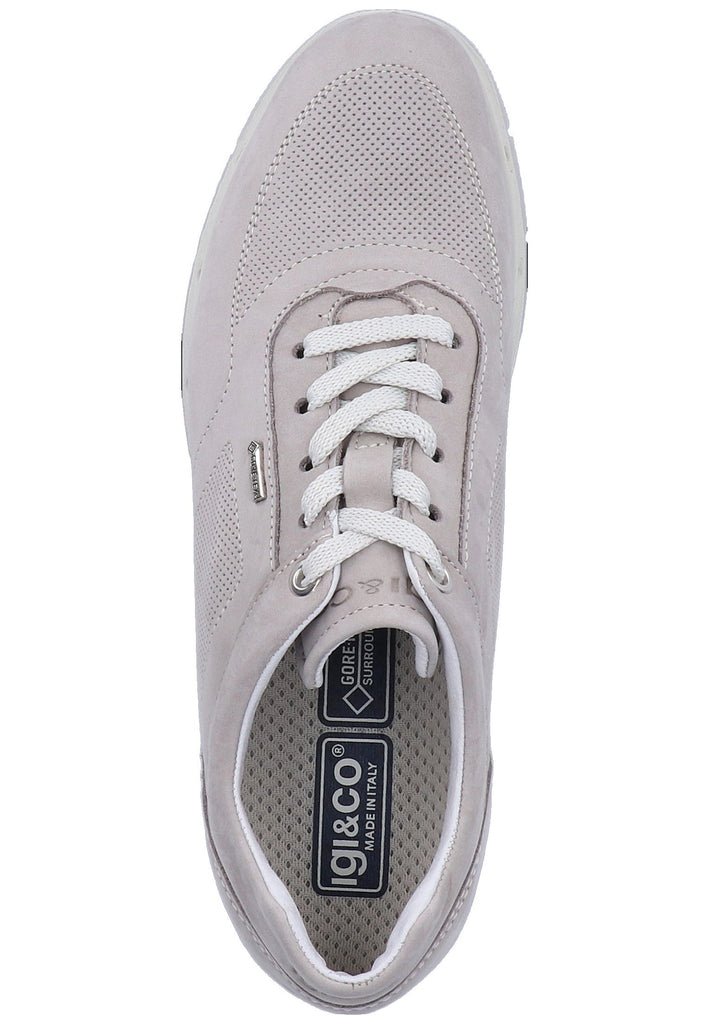IGI&CO Sneaker Nubukleder Hellgrau - surf4shoes